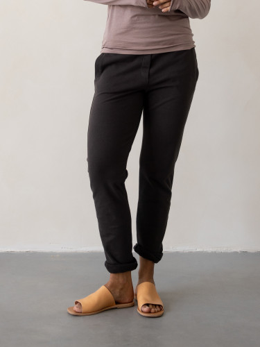 Tapered sweat pants